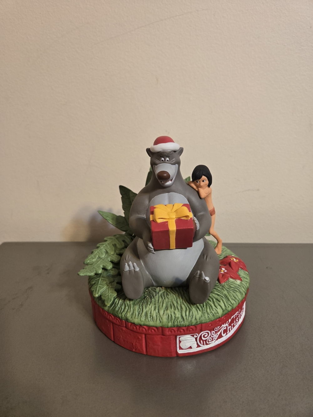1995 Grolier Collectibles Disney "For You, Baloo" 6.5" Figurine